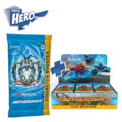 Aetherdrift - COMBO #2 Collector Booster Pack and Play Booster Box